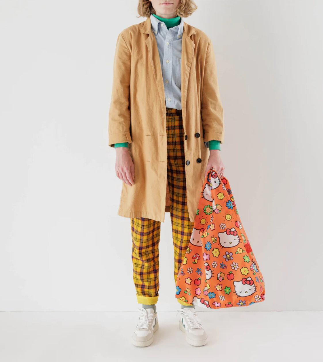 BAGGU Hello Kitty Flower Icons Standard Bag