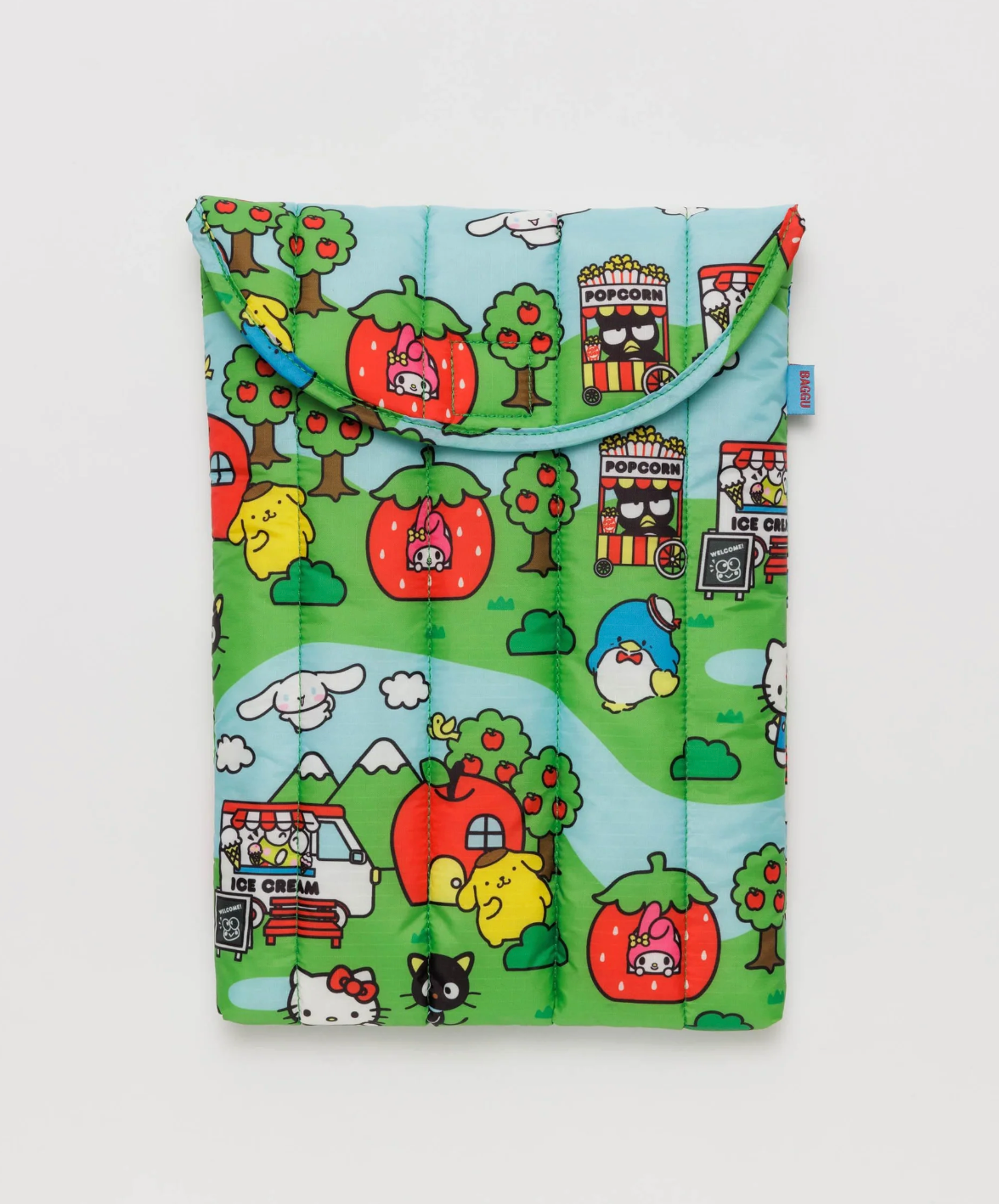 BAGGU HELLO KITTY AND FRIENDS SCENE PUFFY LAPTOP SLEEVE 13"